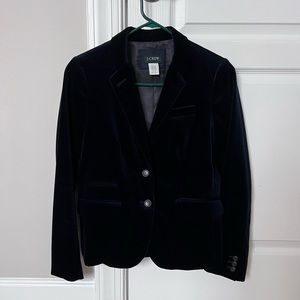 JCrew | Schoolboy Velvet Blazer
